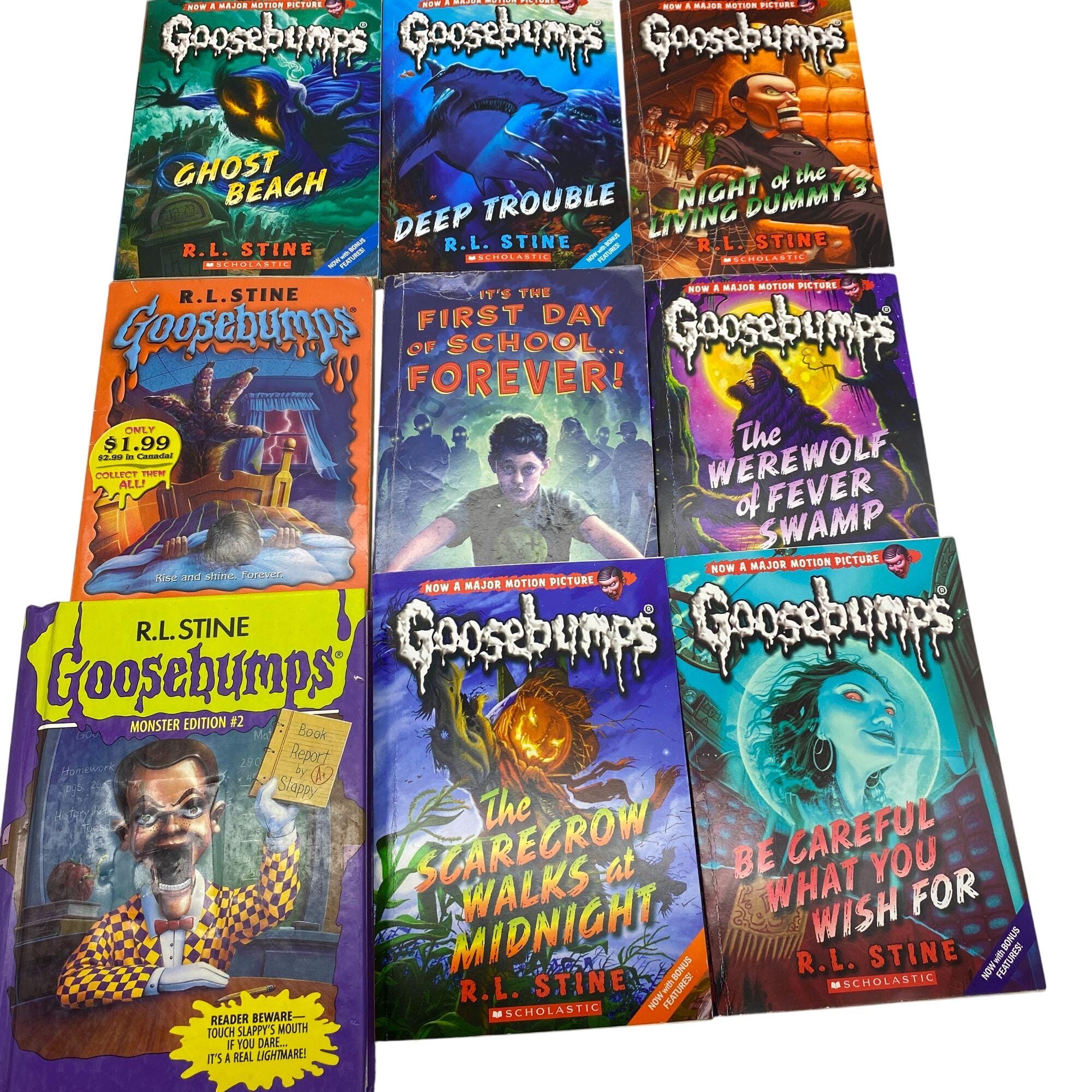 R.L. Steine Goosebumps Book Lot Monster Edition 2 Don't Go to