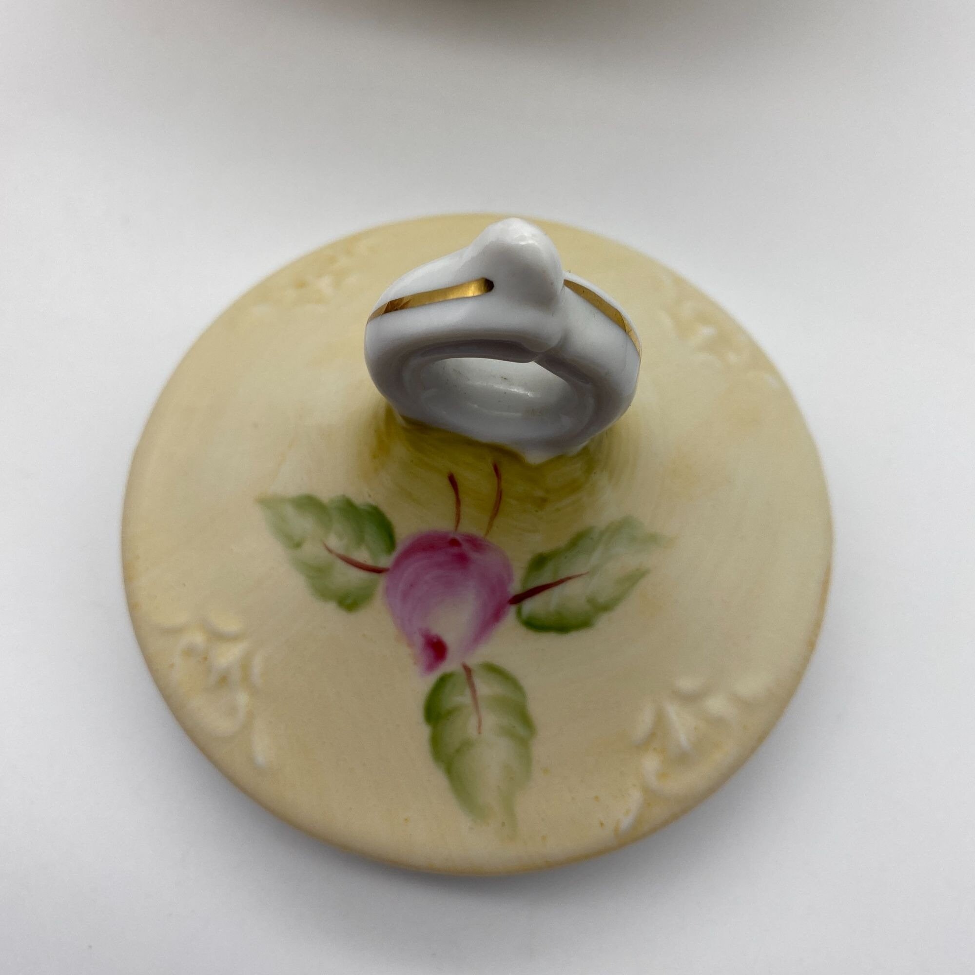 Vintage Lefton Musical Tea Pot Hand Painted Rose Pattern Japan - Etsy