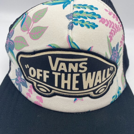 Vans Off the Wall Tropical snapback trucker hat c… - image 2