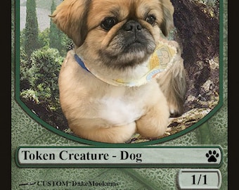 Personalized MTG Foil Token Card