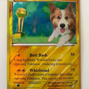Personalized Pokemon Foil Creature Card