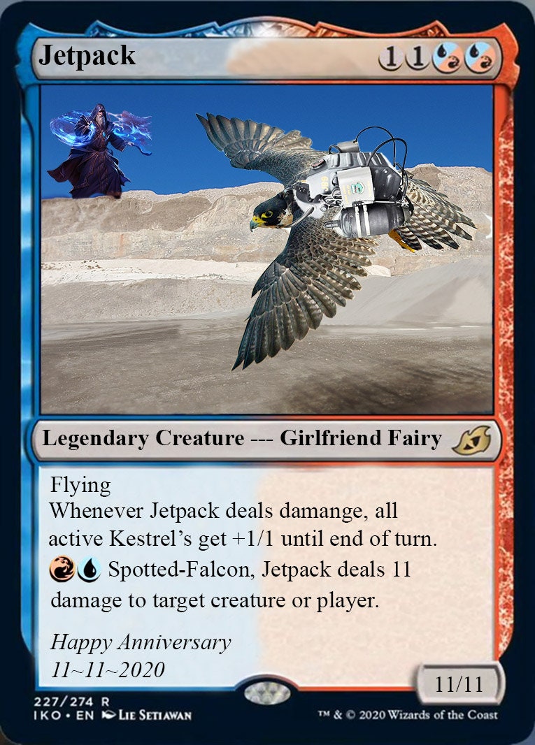 Personalized MTG Creature Foil Card Etsy