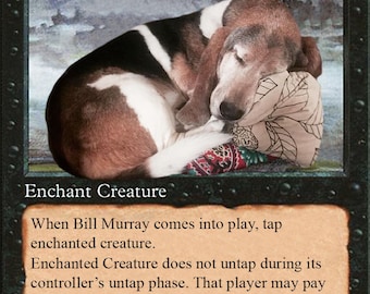 Personalized MTG Creature Foil Card