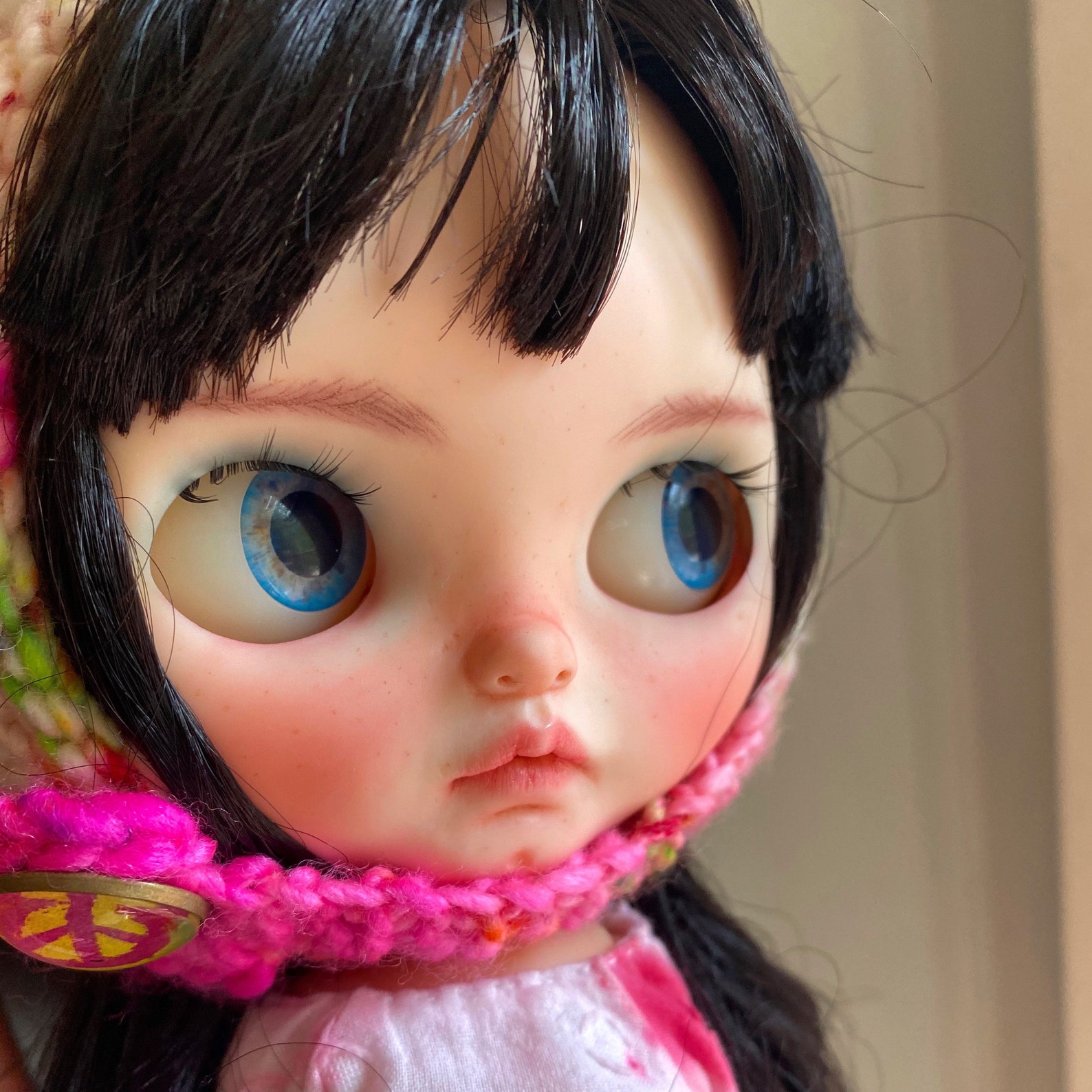 SColaDolls OOAK NBL custom Blythe doll Birdie | Etsy