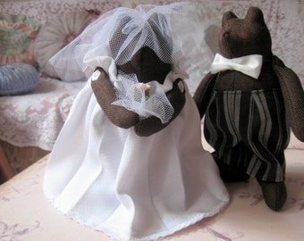 DRESS bride fairy princess TEDDY BEAR CLOTHES 16/" 40cm Build your own Bear
