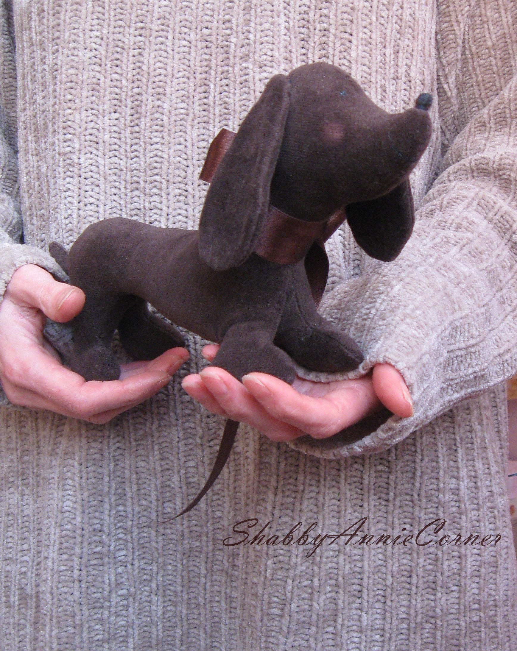 gray weiner dog