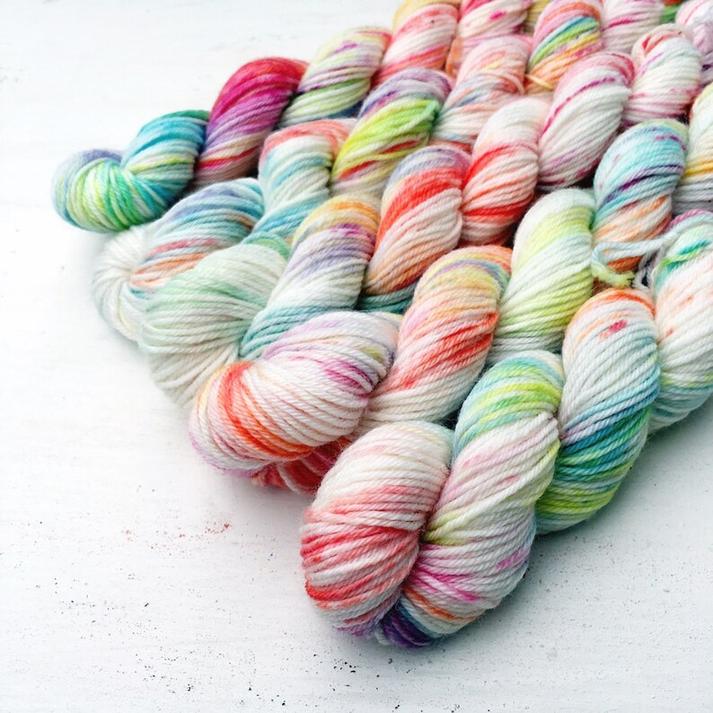 undyed sock yarn