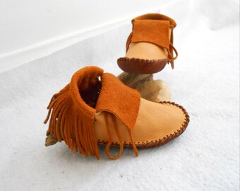 elk hide moccasins for sale