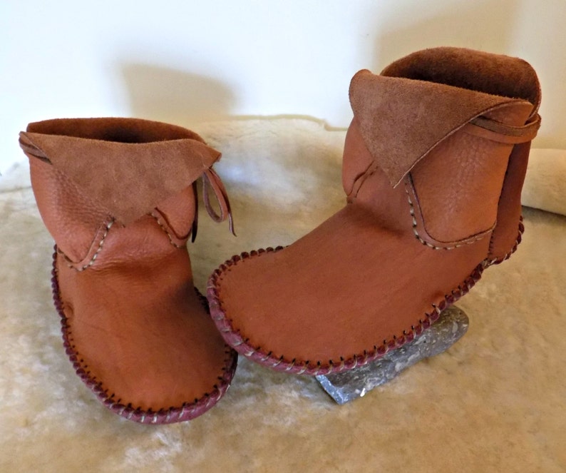 custom made moccasin boots