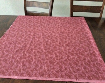 Burgundy Quilt Fabric