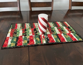 Christmas Quilted Table Runner