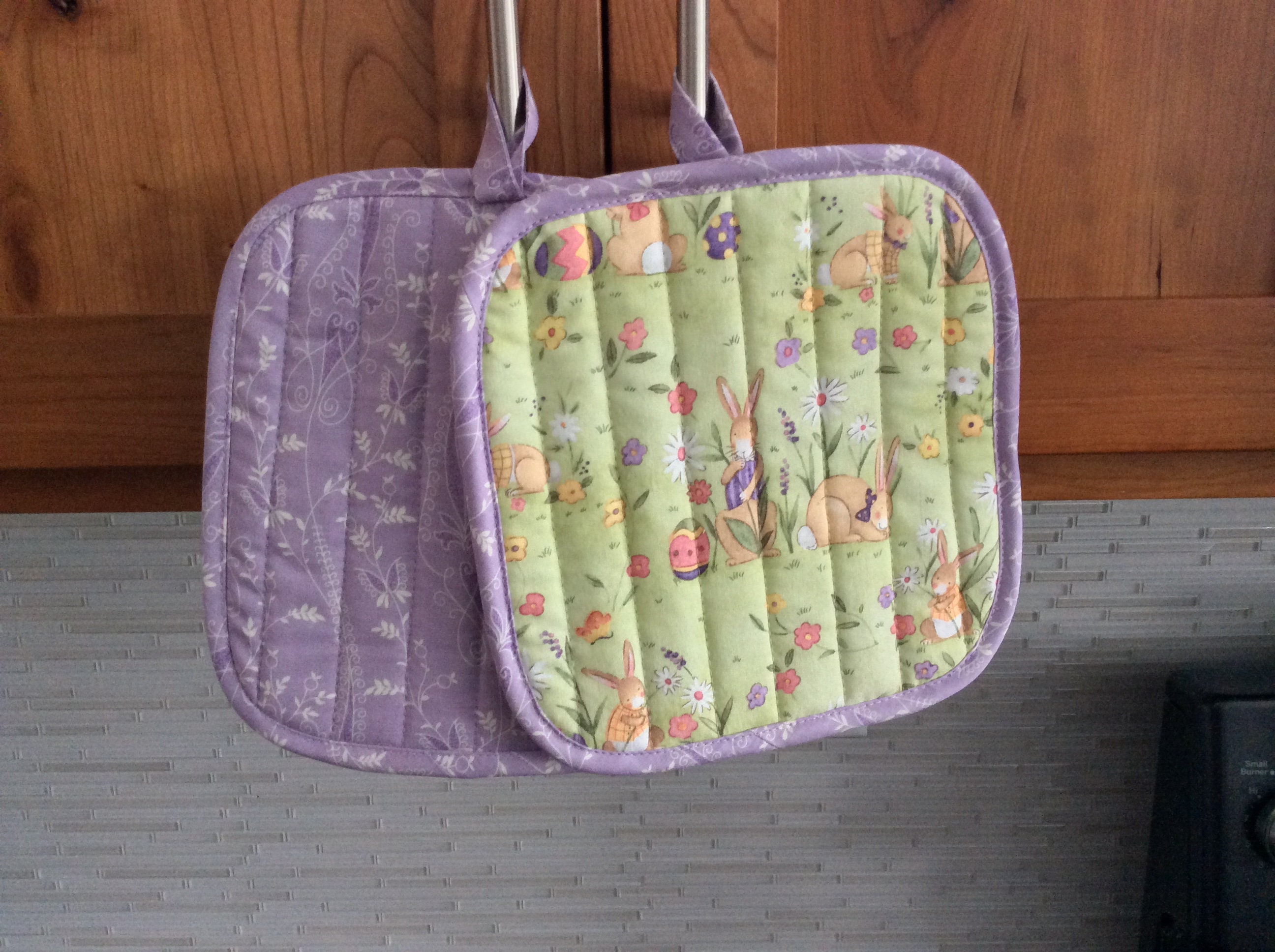 Black Bears Pot Holders Set Of 2 Heat Resistant Hot Pads For Kitchen...