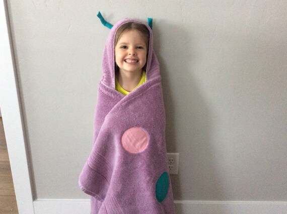 Butterfly hooded towel sale