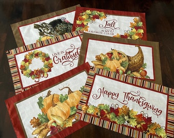 Thanksgiving Placemats, Set of 6