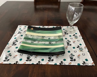 St. Patrick’s Placemats, set of 2 Mickey Mouse Placemats