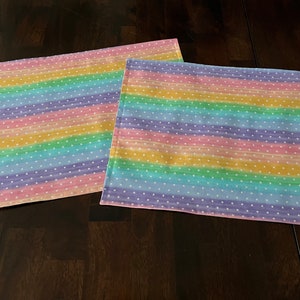 Easter Egg Placemats, Set of 2, Reversible image 7