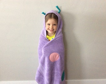 Butterfly Hooded Towel