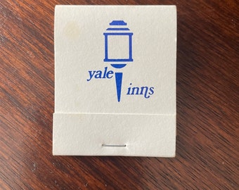 Vintage Yale Inn Matchbook, Connecticut Collectible