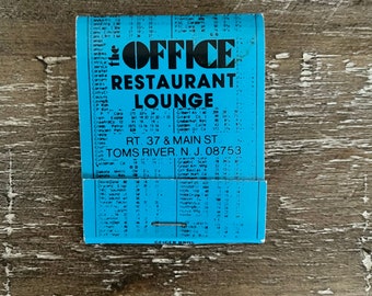 Vintage The Office Restaurant Matchbook, Toms River NJ
