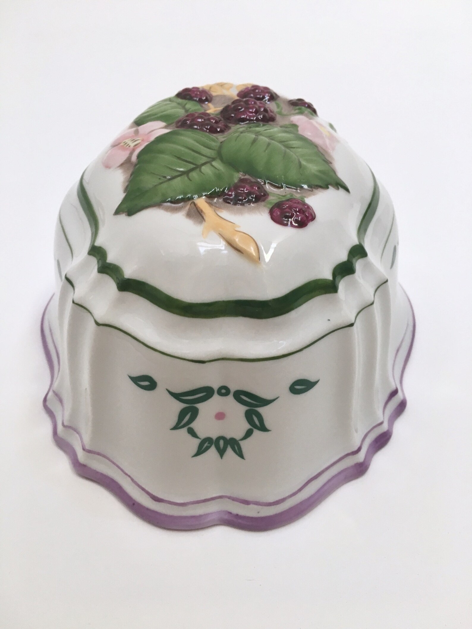 Le Cordon Bleu Blackberries Mold Franklin Mint Etsy