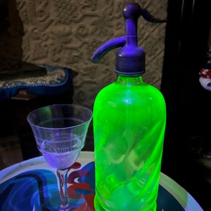 botella cristal opaco un litro