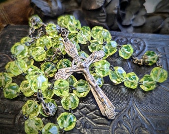 Old rosary, rosary, in uraline 19th