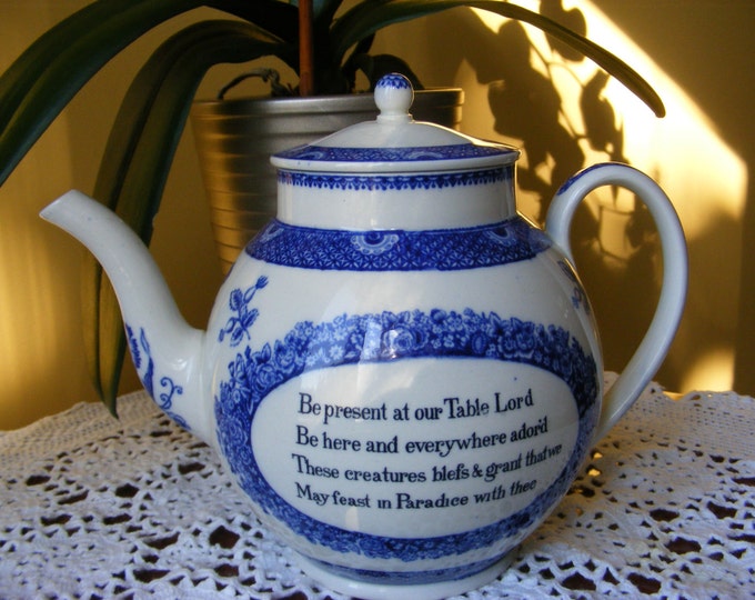 Wedgwood, ' John Wesley 'blessings' Teapot' Etsy