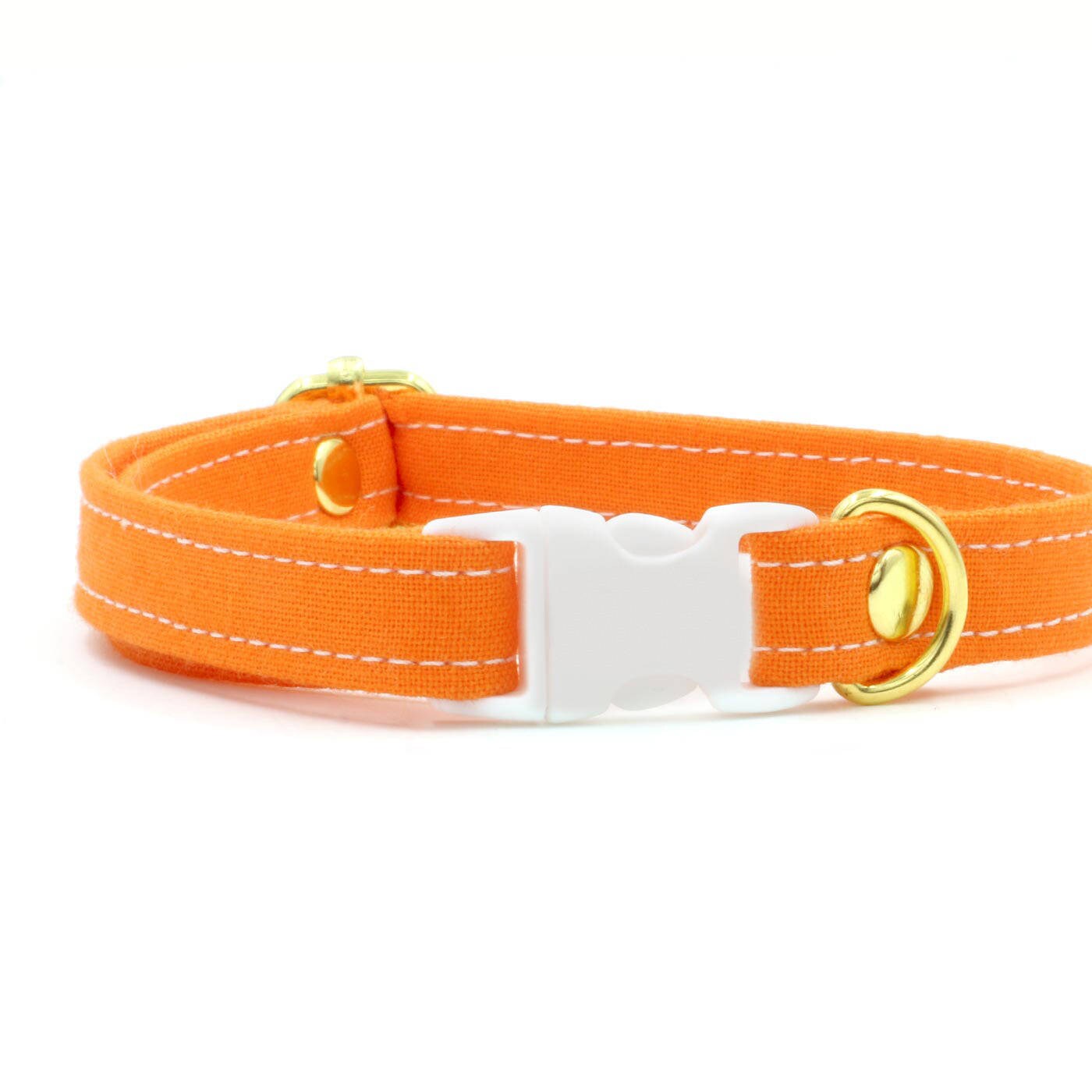 Orange Cat Collars with Breakaway Safety Buckle Sunny Yellow Etsy