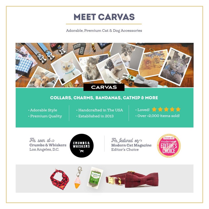 Cat Collar Charms for Cat Collars or XXS Dog Collars Etsy