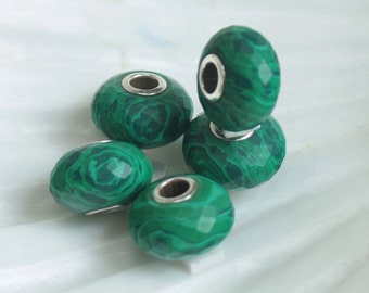 Faceted Gemstone Bead Charms