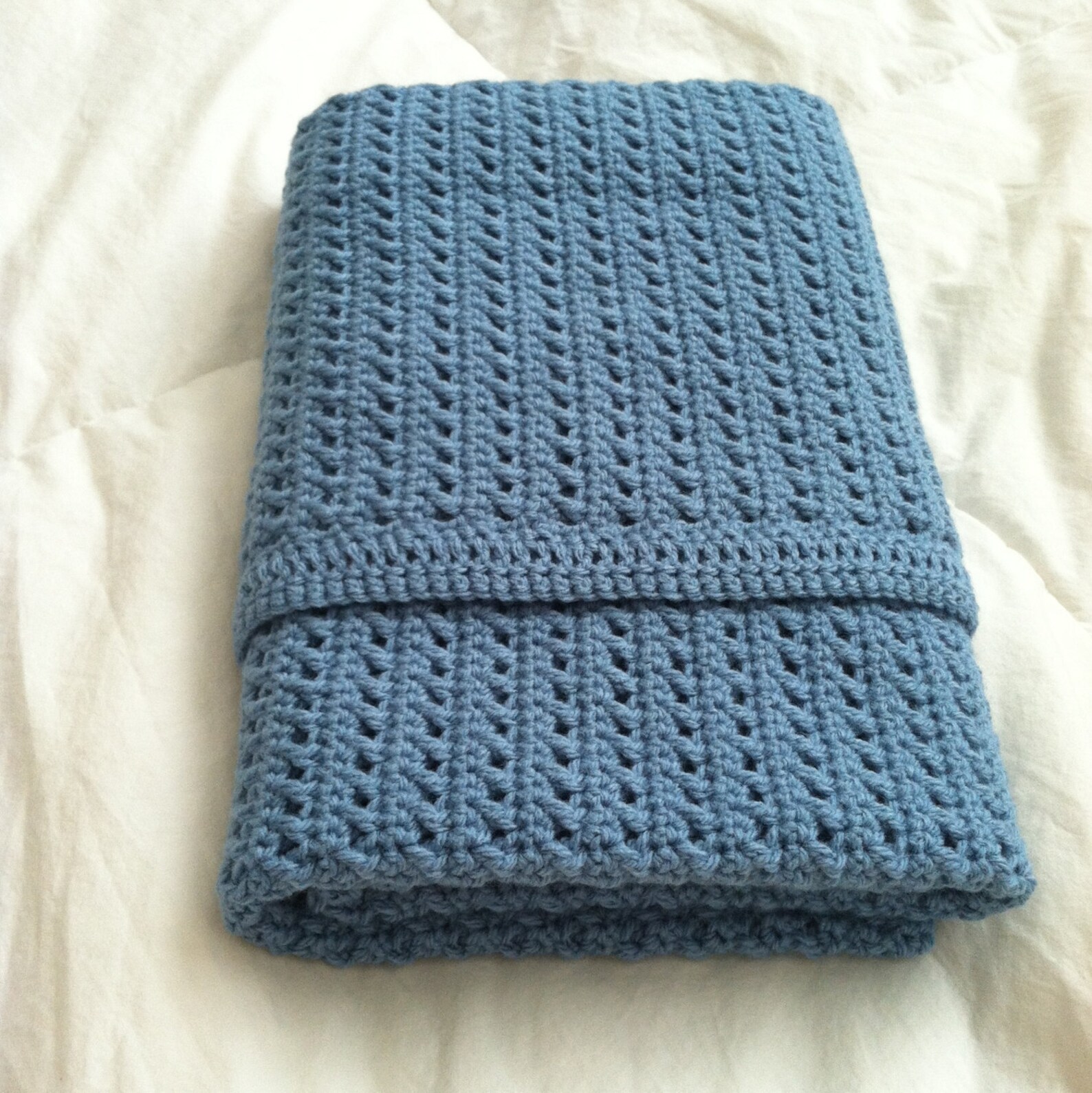 Cross stitch crochet baby blanket Etsy