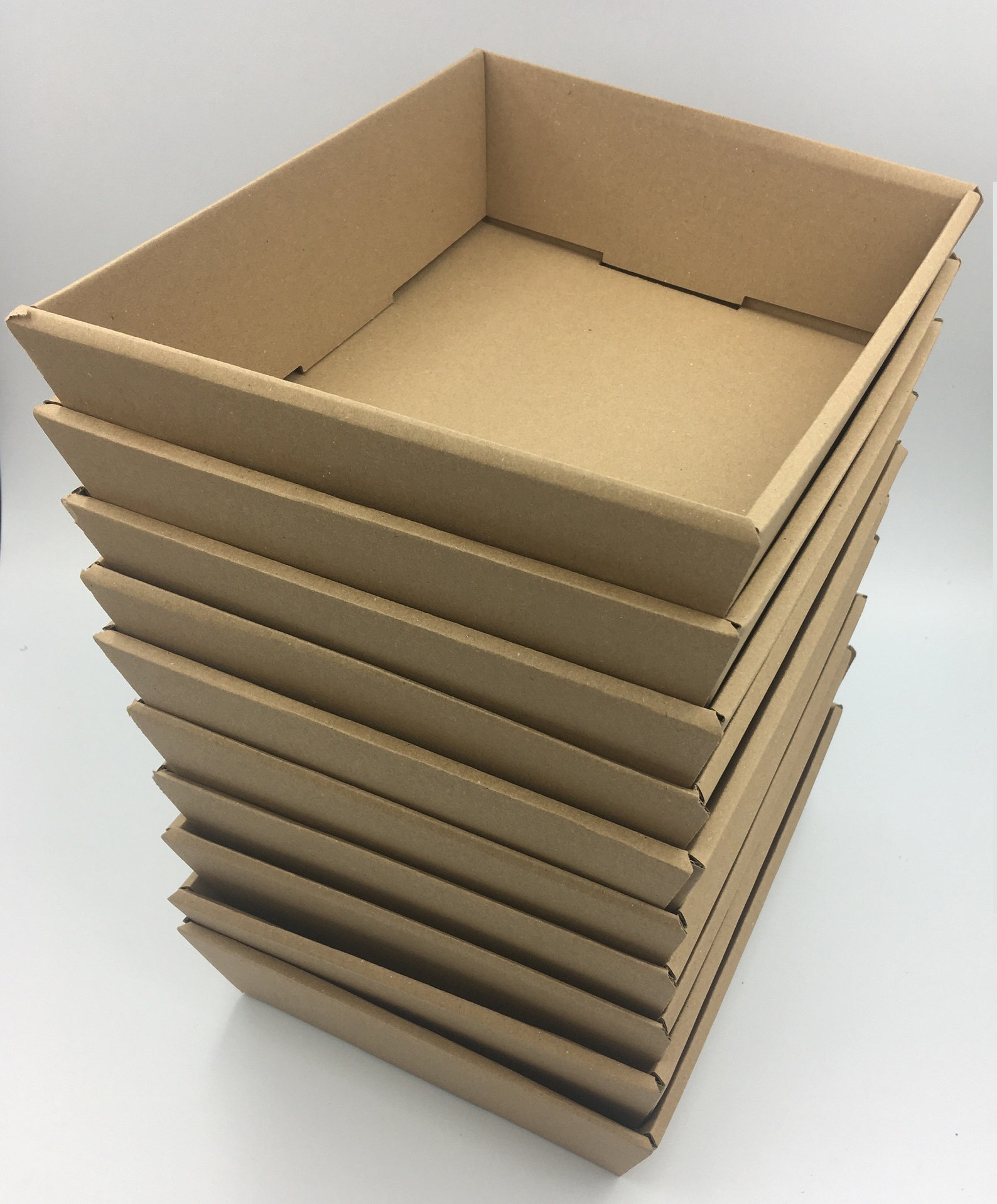 Hamper Tray Selfassembly Cardboard 17.7cm x 22.8cm x 6cm Etsy