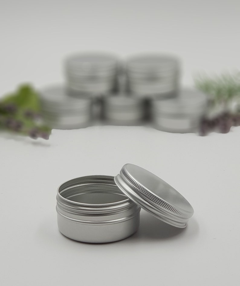 30ml Aluminium Tins UK Made Superb Quality Empty Cosmetic Etsy