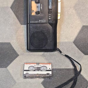 マイクロカセットコーダー Microcassette recorder - Etsy 日本