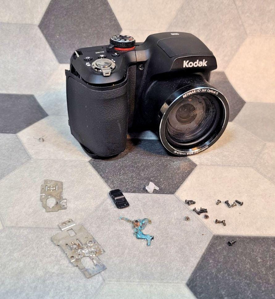 Kodak Easyshare Z5120 16.0MP 26X Zoom Digital Camera Parts - Etsy