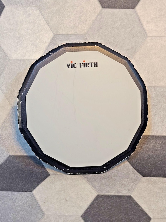 Vic Firth 6" Single Sided Mountable Drum Practice Pad in vintage Condition