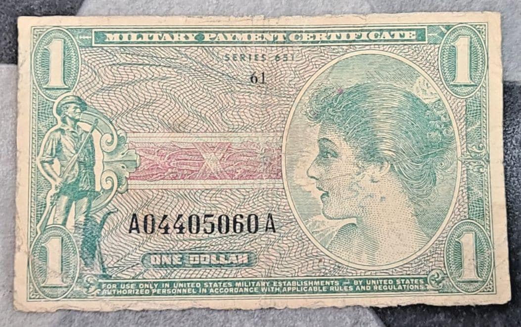 Military Payment Certificate - Etsy