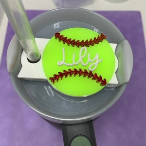 Softball Topper for Stanley Digital File (svg)