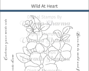 Digital Stamps - Wild At Heart