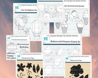 Digital Stamps - Sweet Summer Bundle