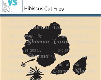 Digital Cut Files - Hibiscus