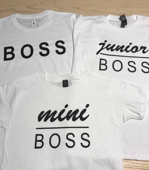 BOSS junior boss and mini boss ringspun 