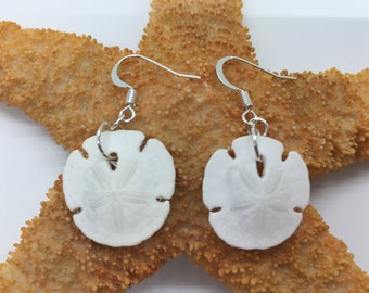 Sand Dollar Earrings, Silver Sand Dollar Earrings, Silver Earrings, Sand Dollars, Beach Earrings, Summer Earrings, Anniversary Earrings