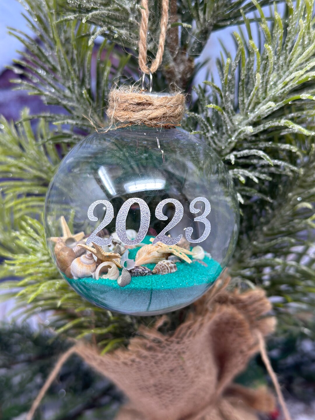 Beach themed christmas ornaments wholesale Clearance