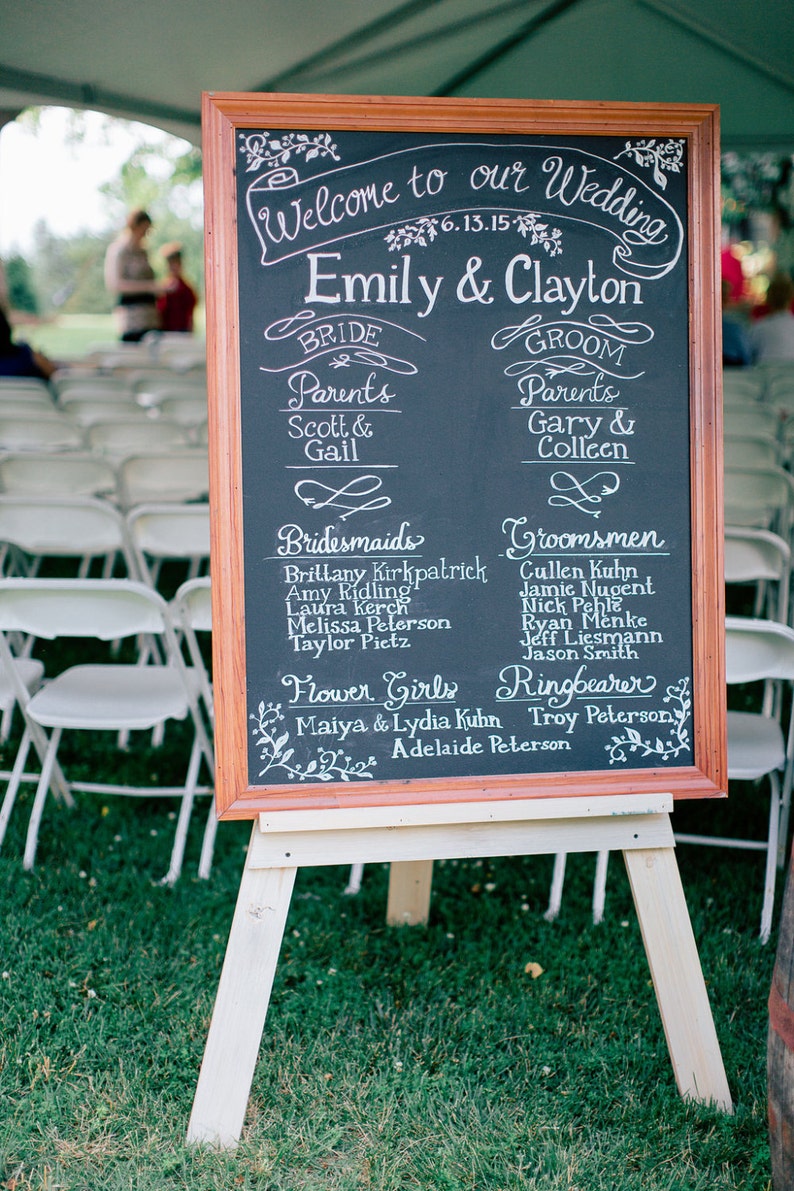 Custom Wedding Chalkboards Chalk Art Table Numbers Etsy UK