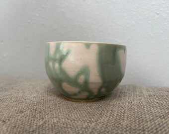 Small pottery prep bowl