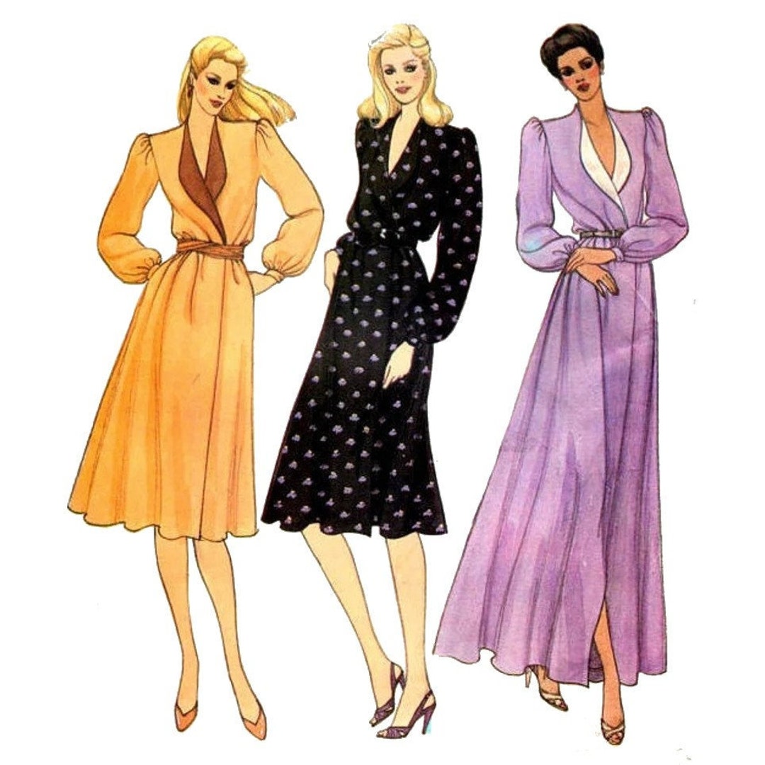Vogue 7826 Sewing Pattern Vintage 1970 Loose Fitting One Piece - Etsy