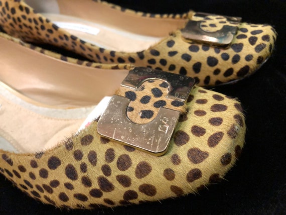 DVF Animal Print Pumps Sz 9 - image 5