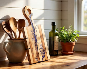 Handcrafted Rustic Charcuterie Cutting Board (#365)