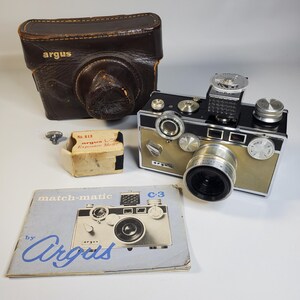 通販サイト一覧 1950s Argus Camera - Etsy フィルムカメラ